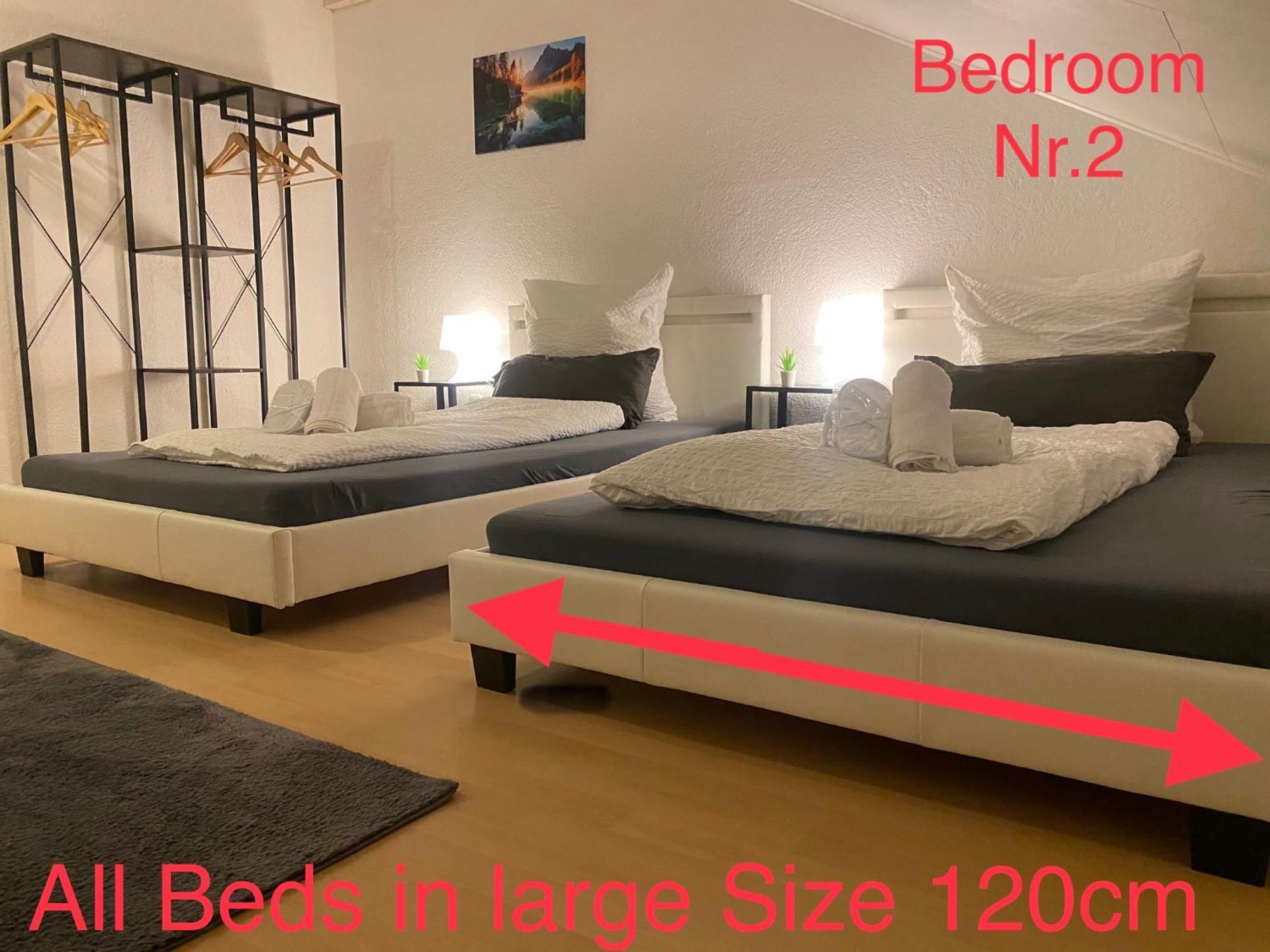 Deluxe Business Suite Mit Netflix Premium & Parkplatz, Zentral Zu Audi & Schwarz Gruppe With 2 Bedrooms バート・フリードリヒスハル エクステリア 写真